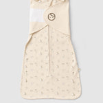 Organic Baby Sleeping Bag - Adjustable 0.5 TOG (Cotton Pattern) - Little Gusto
