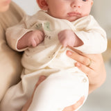 10-Piece Organic Cotton Twig Newborn Coming Home Set - Cream