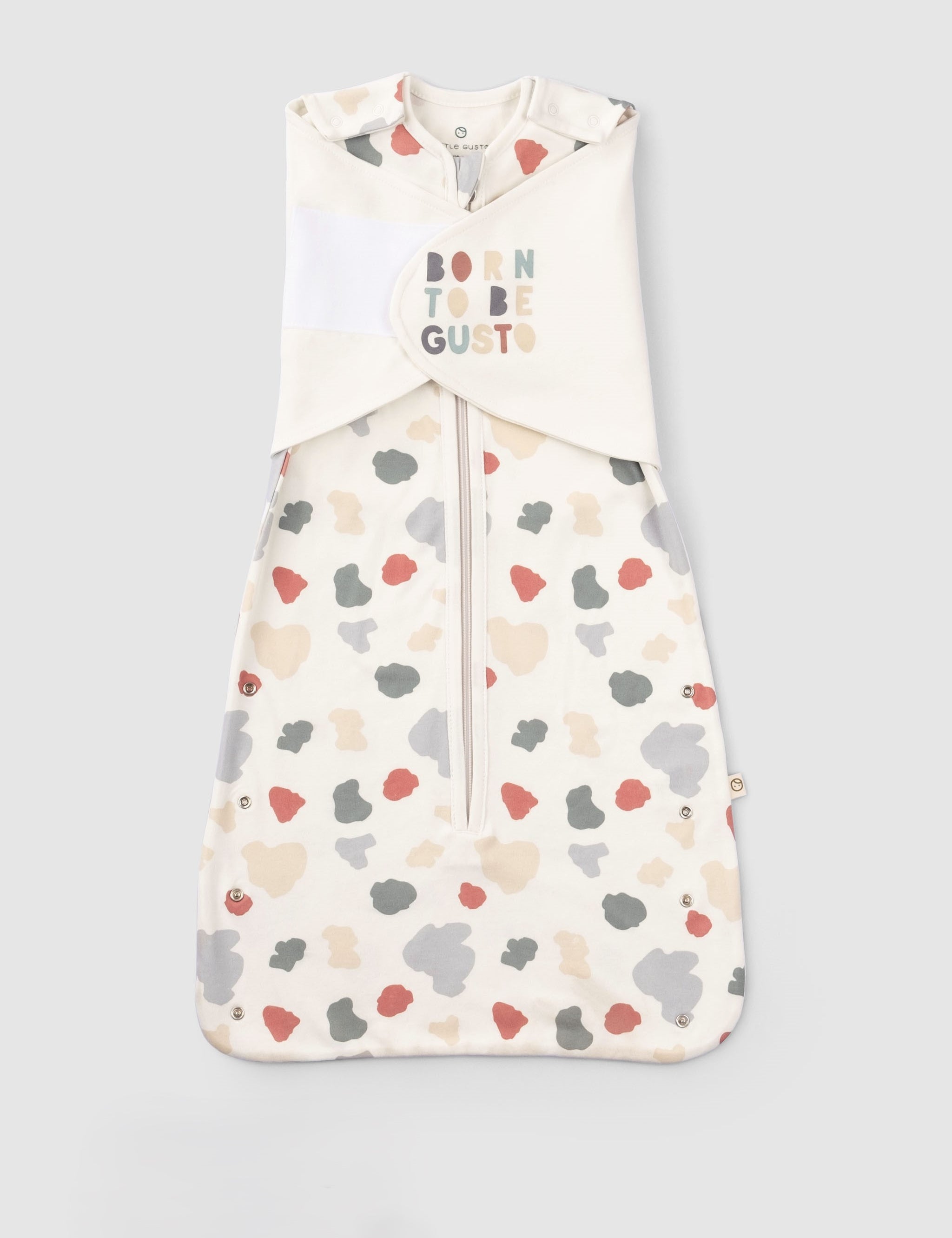 Organic Baby Sleeping Bag - Adjustable 0.5 TOG - Little Gusto