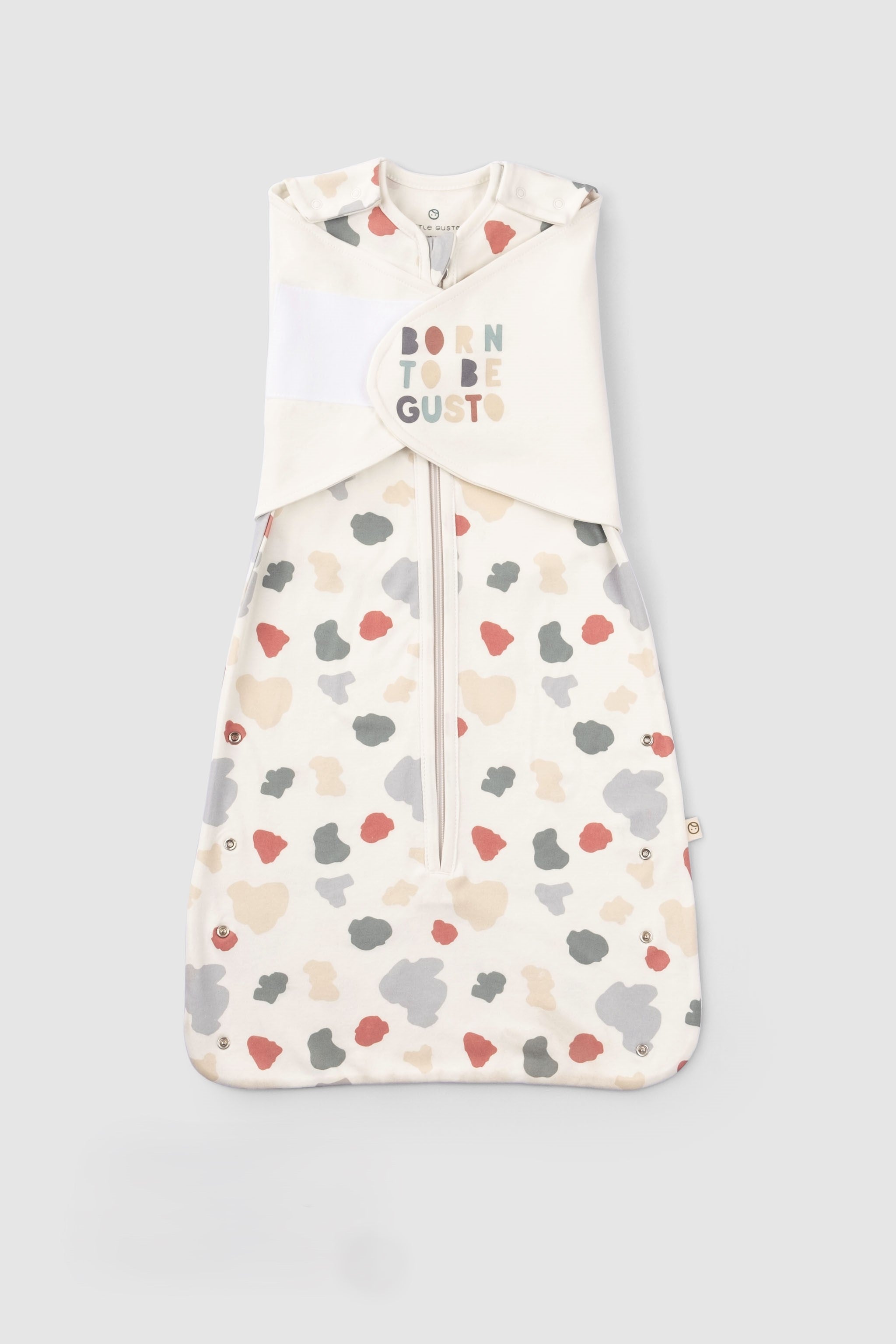 Organic Baby Sleeping Bag - Adjustable 0.5 TOG - Little Gusto
