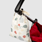 Organic Cotton Nursing and Stroller Cover with Bag Animal Print