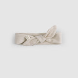 Organic Cotton Pointel Baby Beige Headband