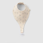 Organic Baby Bandana Bibs with Pacifier Clip - 3 Pack (Cotton Pattern) - Little Gusto