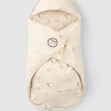 Organic Baby Swaddle Blanket - Breathable Cotton Sleep Wrap (Cotton Pattern) - Little Gusto