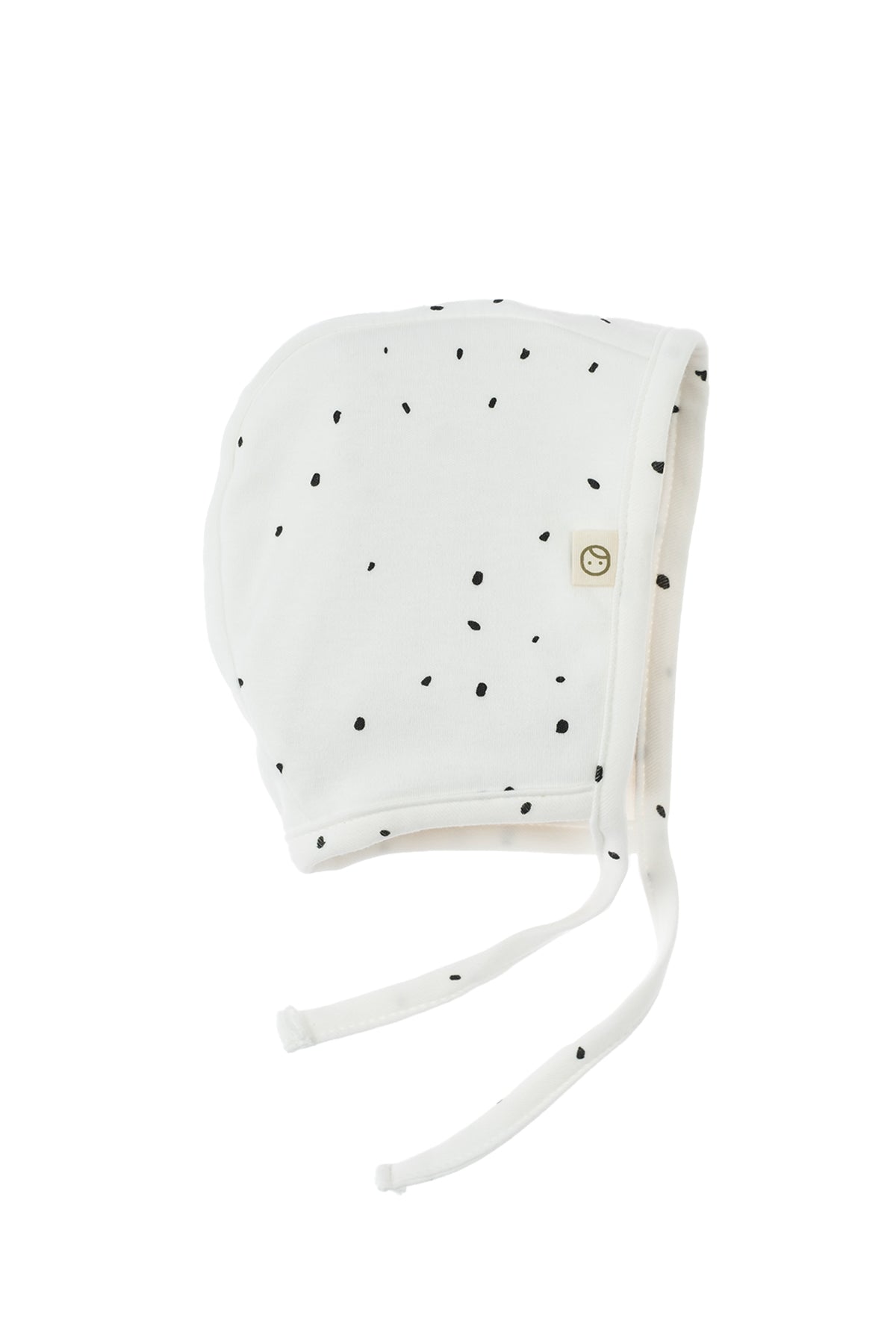 Organic Baby Beanie Hats with Earflaps - 2 Pack (Beige + White) - Little Gusto