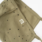 Organic Baby Beanie Hats with Earflaps - 2 Pack (Beige + White) - Little Gusto