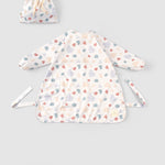 Waterproof Long Sleeve BLW Bib - Adjustable Fit (Animal Pattern) - Little Gusto