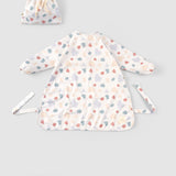 Waterproof Long Sleeve BLW Bib - Adjustable Fit (Animal Pattern) - Little Gusto