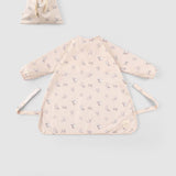 Waterproof Long Sleeve BLW Bib with Adjustable Fit (Cotton Pattern) - Little Gusto