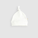 4-piece Organic Cotton Pointel Ecru Newborn Set