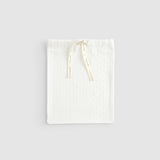 4-piece Organic Cotton Pointel Ecru Newborn Set
