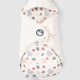Organic Baby Swaddle Blanket - Breathable Cotton Sleep Wrap (Animal) - Little Gusto