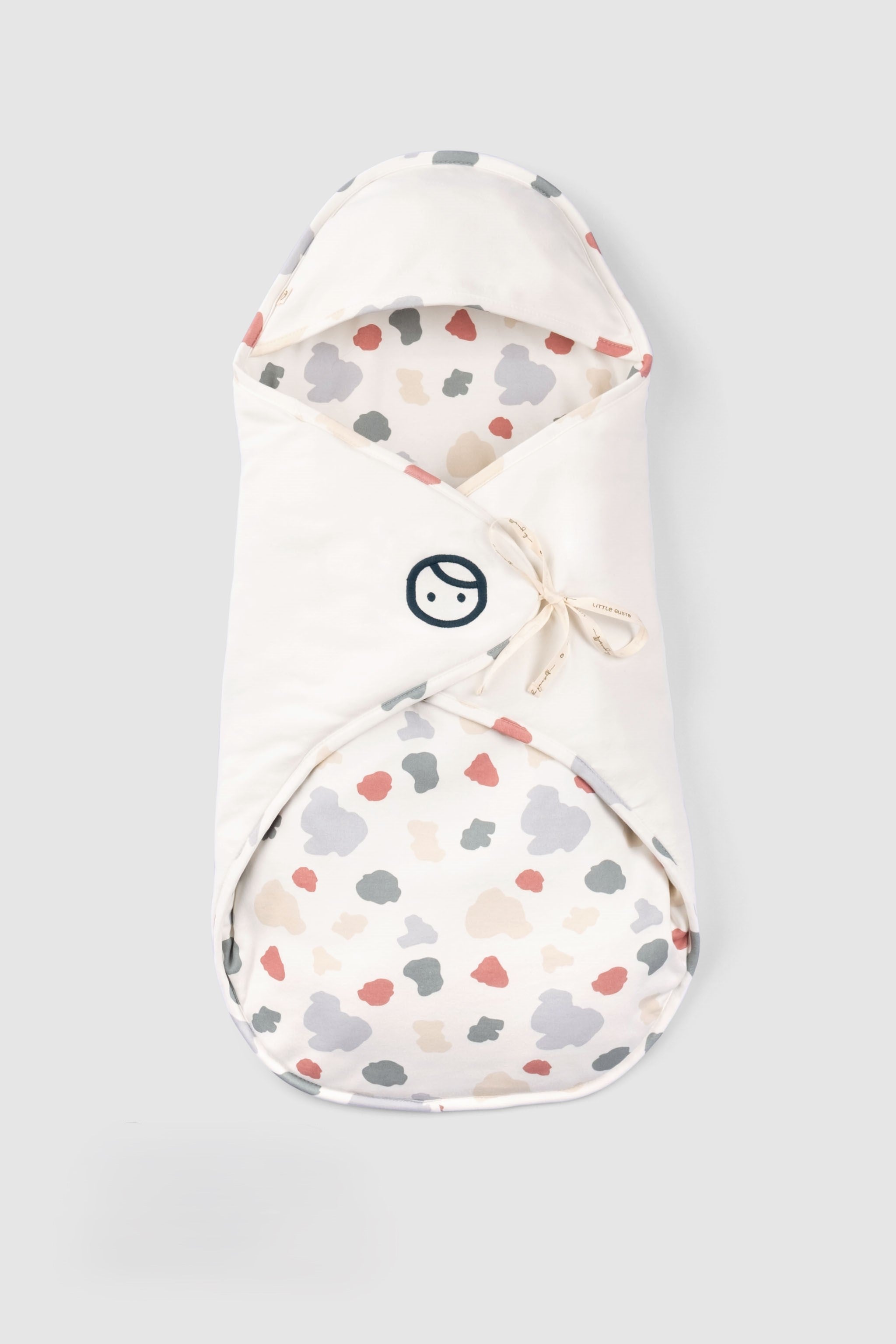 Organic Baby Swaddle Blanket - Breathable Cotton Sleep Wrap (Animal) - Little Gusto