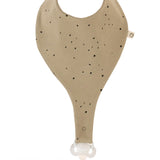 Organic Baby Bandana Bibs with Pacifier Clip - 2 Pack (Dots Pattern) - Little Gusto