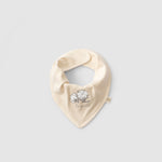 Organic Baby Bandana Bibs - Waterproof Adjustable 3-Pack (Cotton Pattern) - Little Gusto