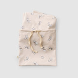 Waterproof Long Sleeve BLW Bib with Adjustable Fit (Cotton Pattern) - Little Gusto