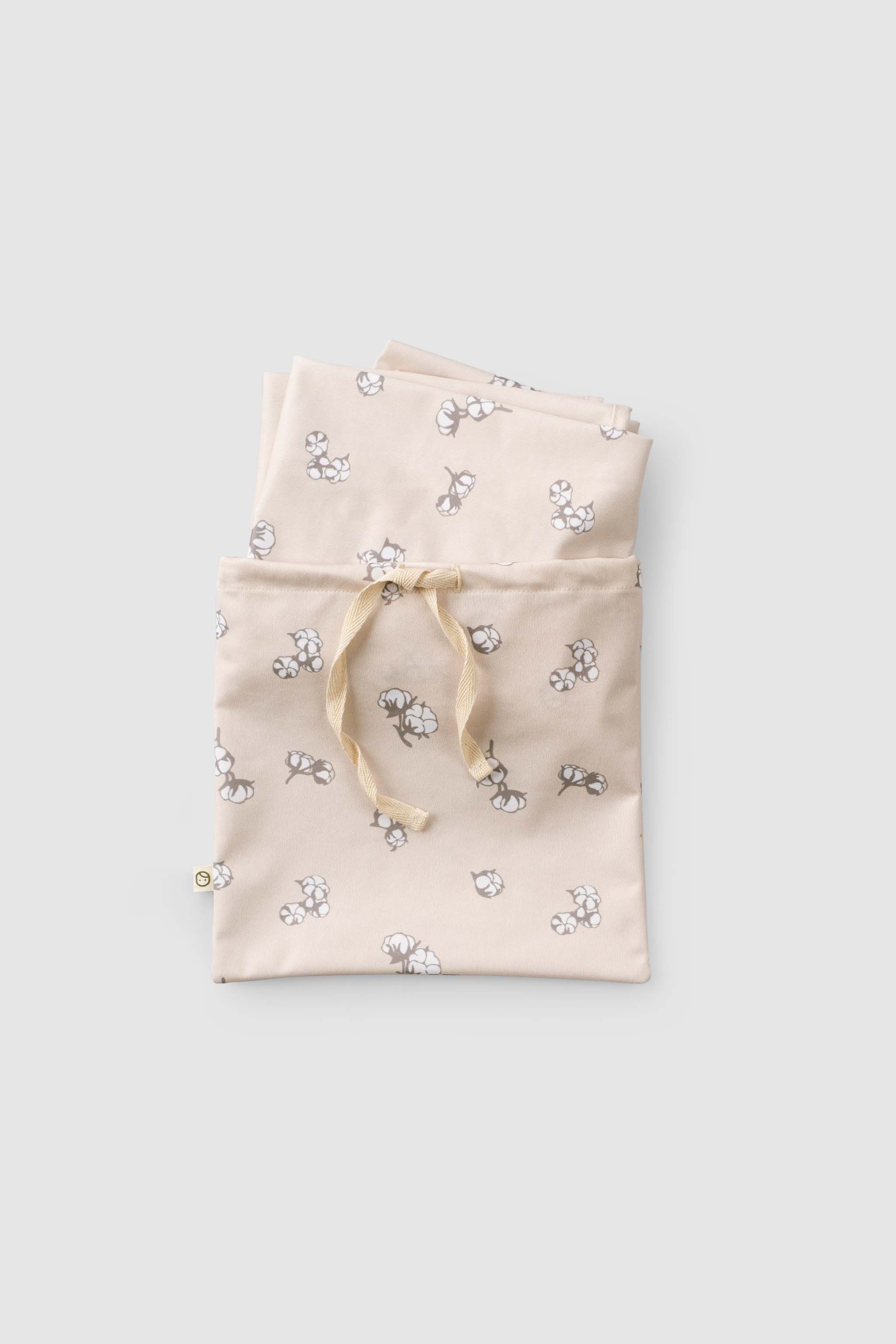 Waterproof Long Sleeve BLW Bib with Adjustable Fit (Cotton Pattern) - Little Gusto
