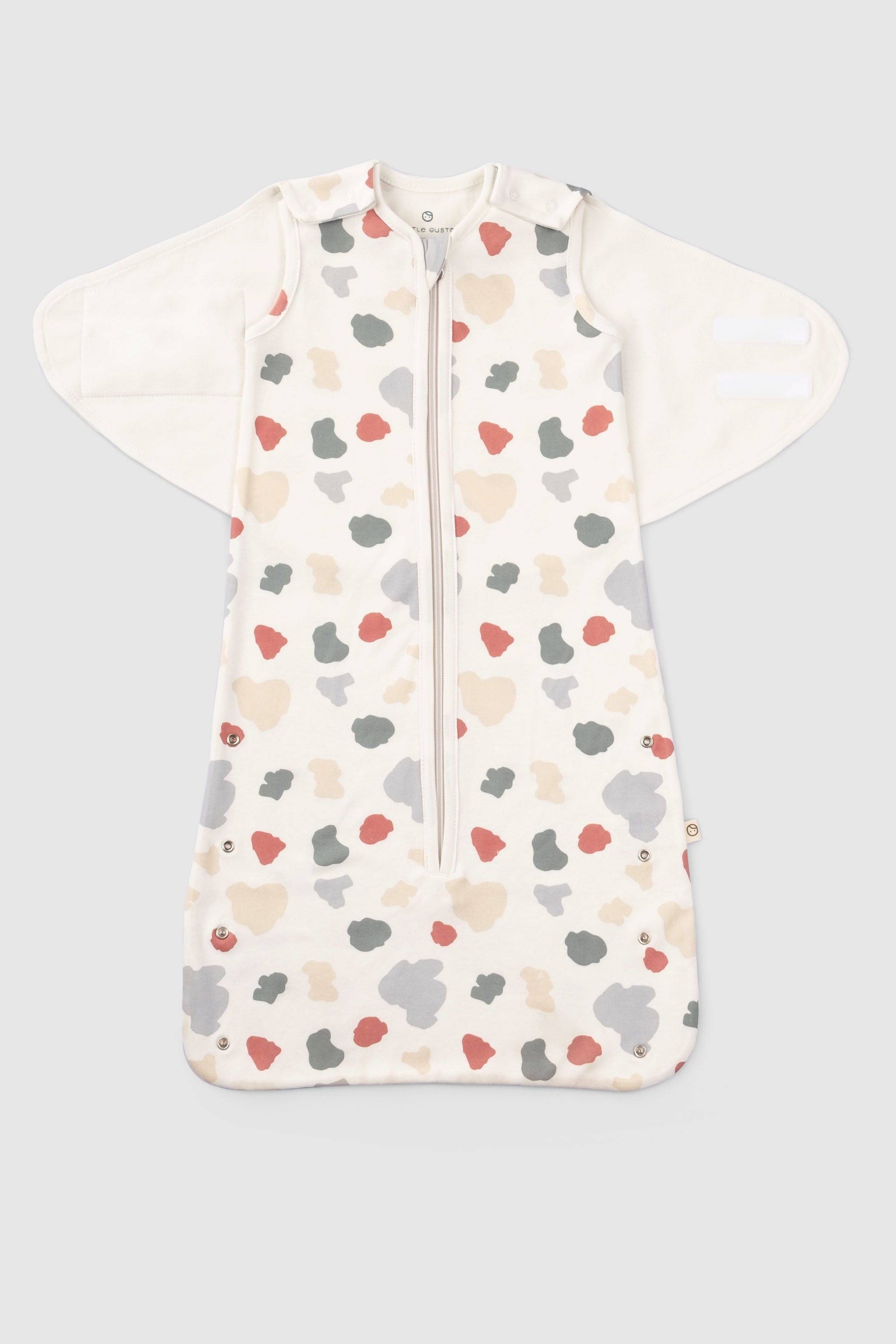 Organic Baby Sleeping Bag - Adjustable 0.5 TOG - Little Gusto