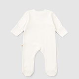 Organic Baby Sleepsuits - Long Sleeve Footed 2-Pack (Green) - Little Gusto