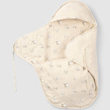Organic Baby Swaddle Blanket - Breathable Cotton Sleep Wrap (Cotton Pattern) - Little Gusto