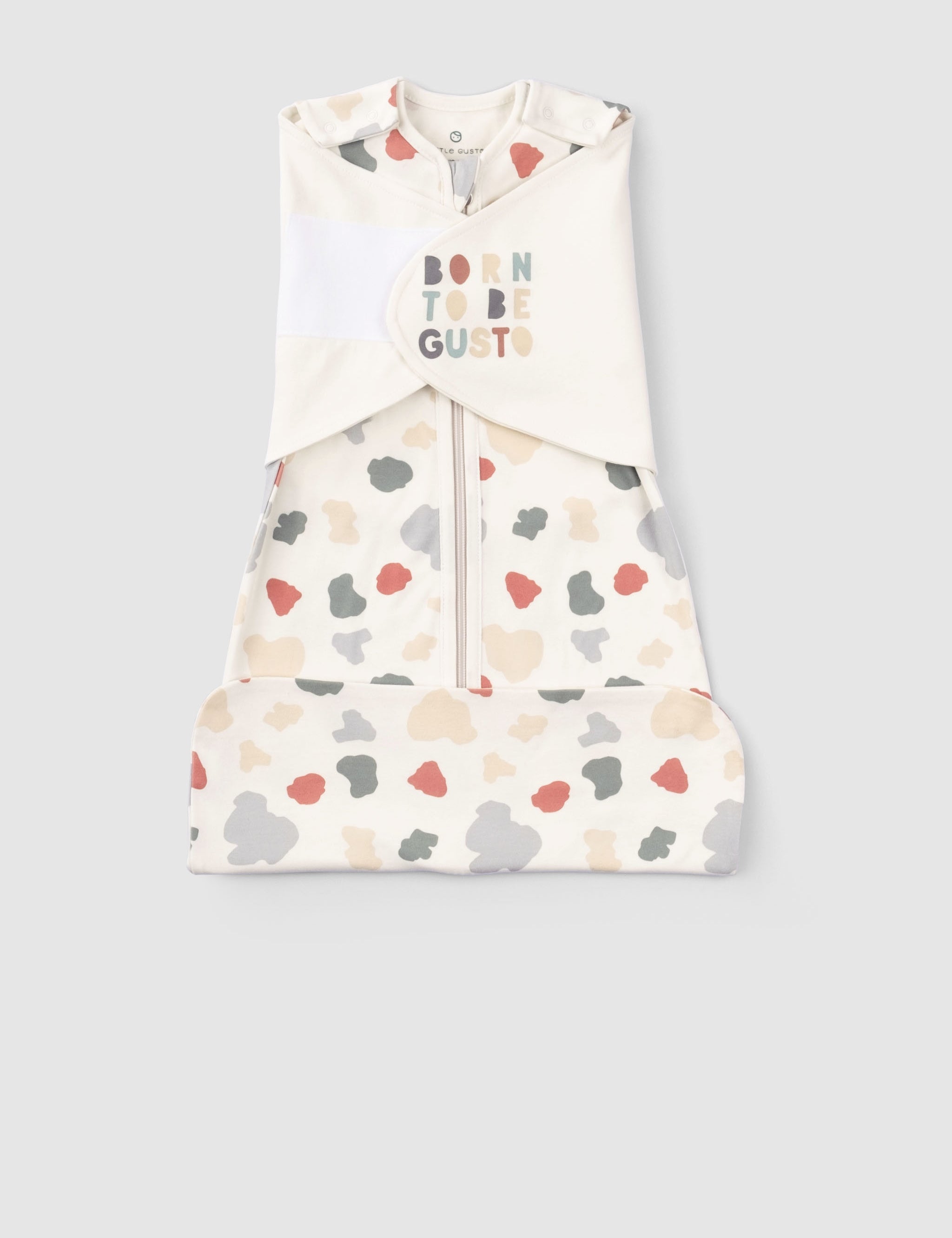 Organic Baby Sleeping Bag - Adjustable 0.5 TOG - Little Gusto