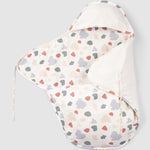 Organic Baby Swaddle Blanket - Breathable Cotton Sleep Wrap (Animal) - Little Gusto