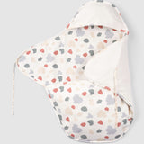 Organic Baby Swaddle Blanket - Breathable Cotton Sleep Wrap (Animal) - Little Gusto