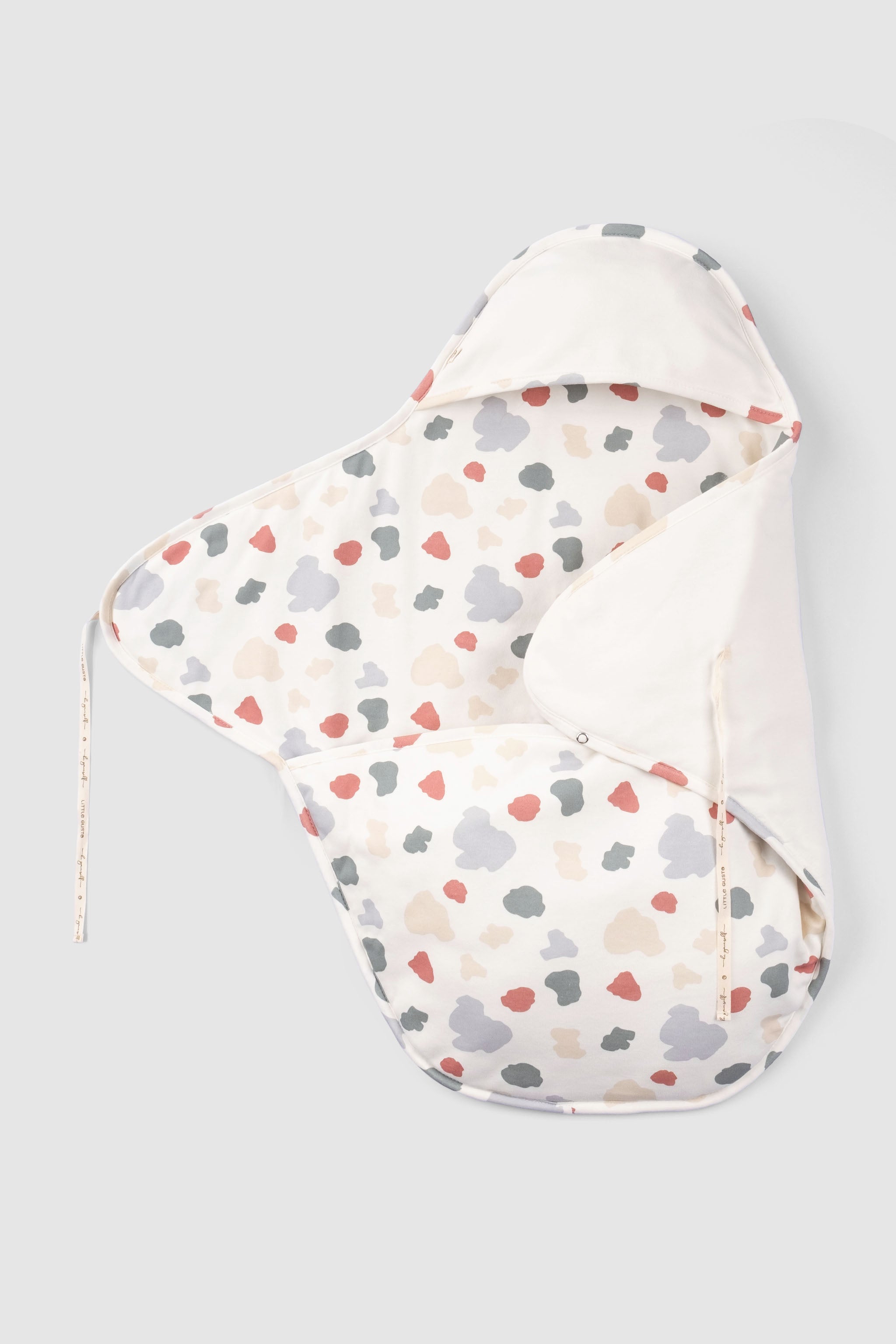 Organic Baby Swaddle Blanket - Breathable Cotton Sleep Wrap (Animal) - Little Gusto