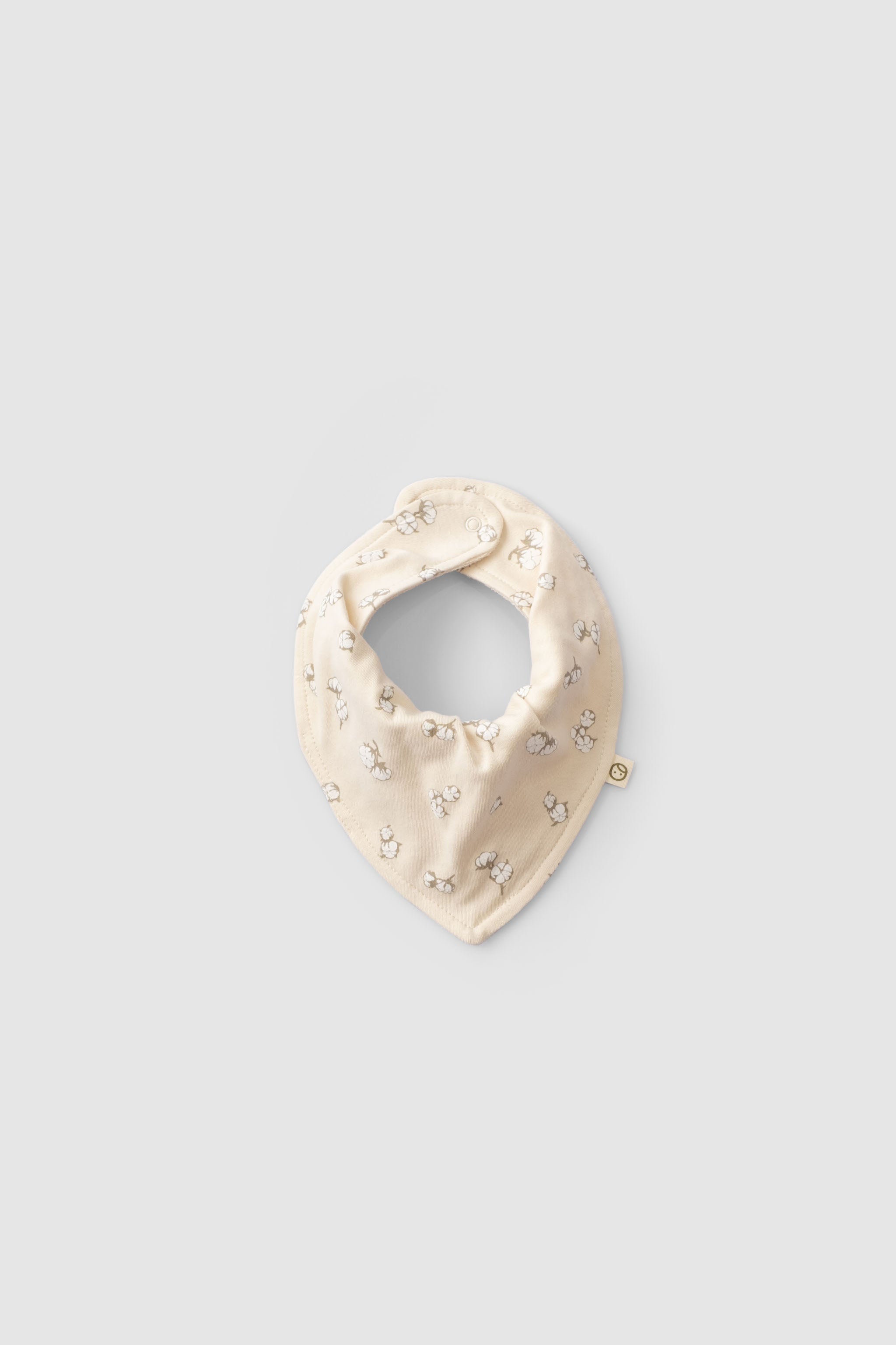 Organic Baby Bandana Bibs - Waterproof Adjustable 3-Pack (Cotton Pattern) - Little Gusto