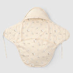 Organic Baby Swaddle Blanket - Breathable Cotton Sleep Wrap (Cotton Pattern) - Little Gusto