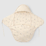 Organic Baby Swaddle Blanket - Breathable Cotton Sleep Wrap (Cotton Pattern) - Little Gusto