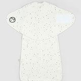 Organic Baby Sleeping Bag - Adjustable 0.5 TOG (Dots Pattern) - Little Gusto