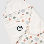 Organic Baby Swaddle Blanket - Breathable Cotton Sleep Wrap (Animal) - Little Gusto