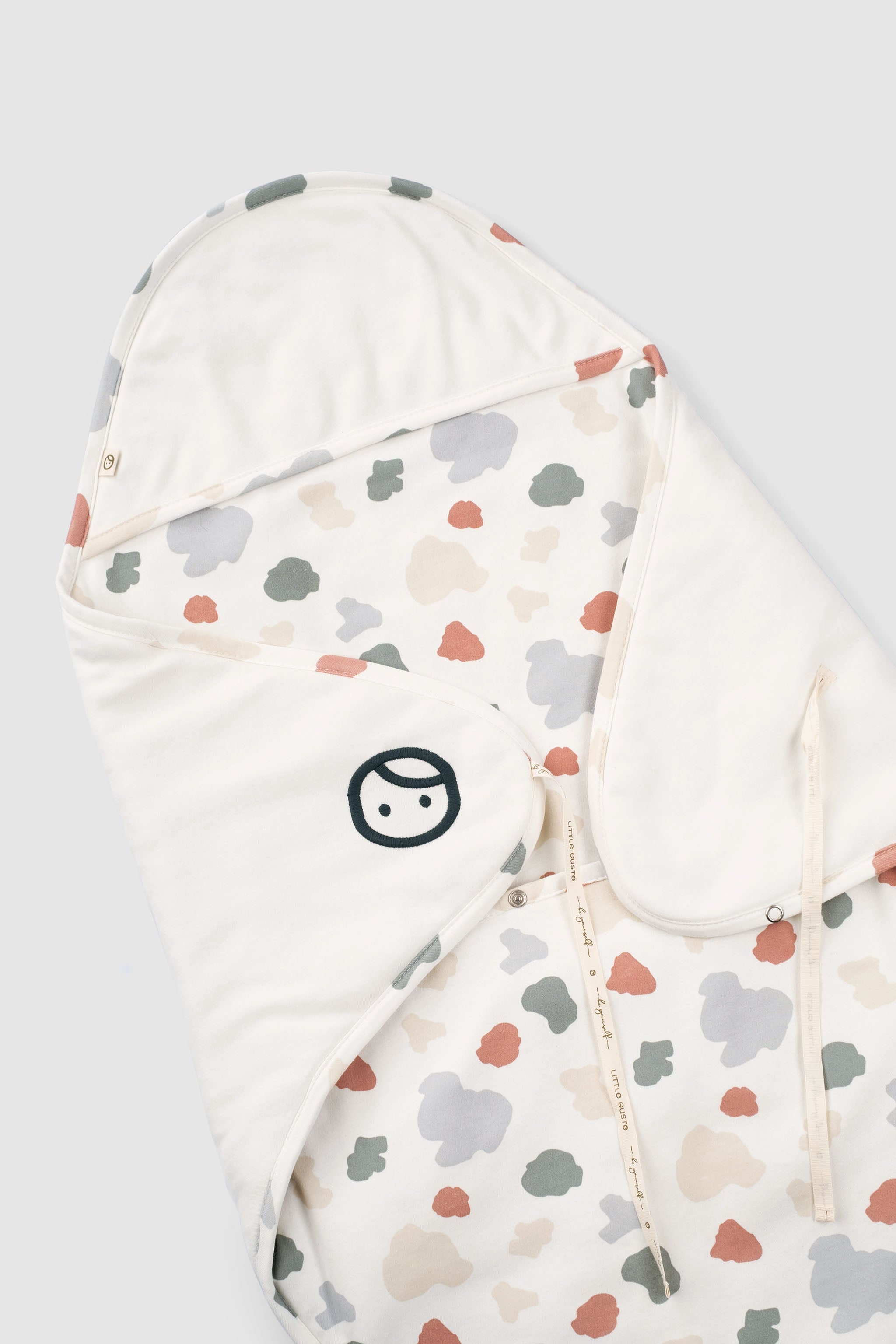 Organic Baby Swaddle Blanket - Breathable Cotton Sleep Wrap (Animal) - Little Gusto