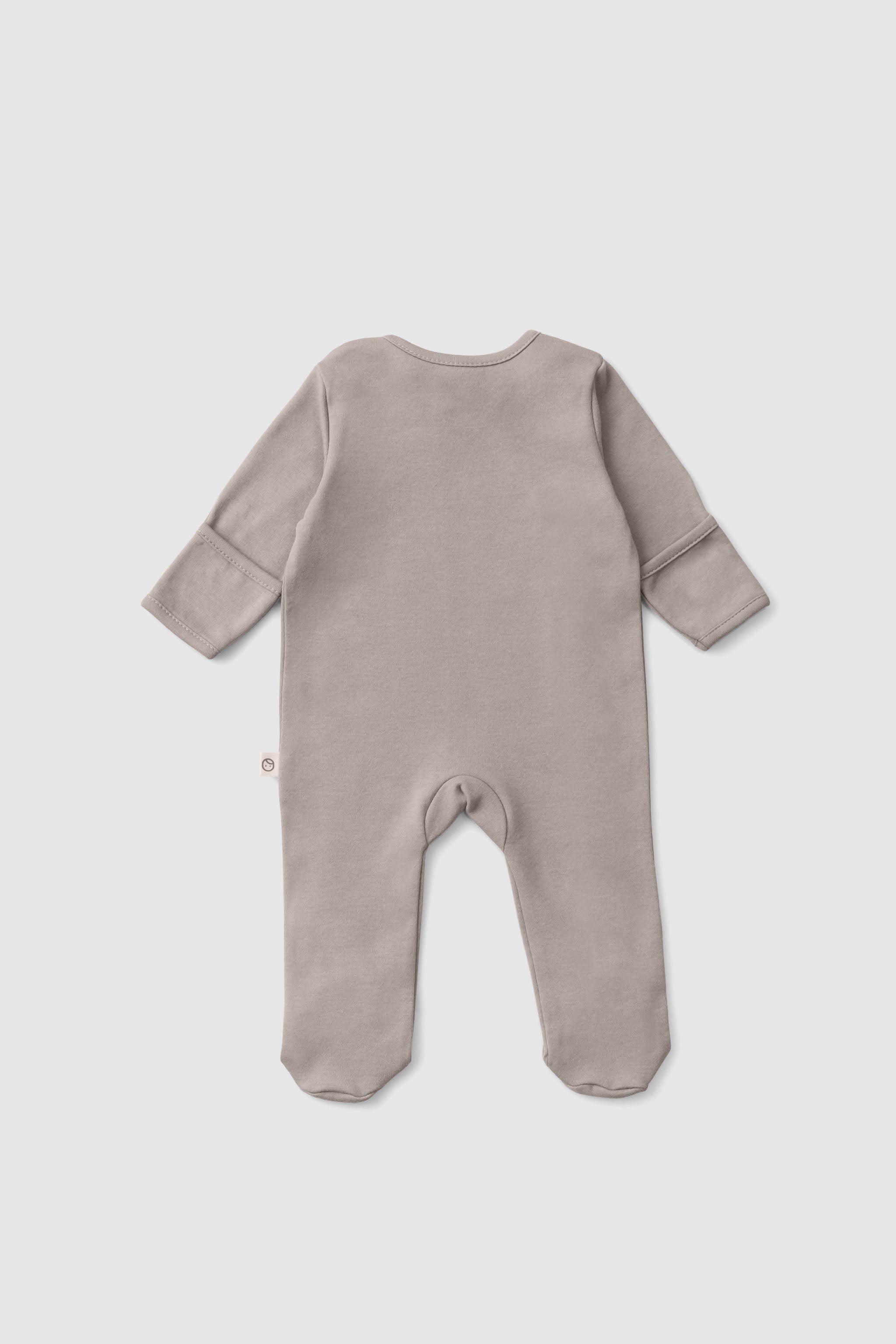 Organic Cotton Baby Sleepsuit - 3-Pack Footed Onesie with Mitten Cuffs - Little Gusto