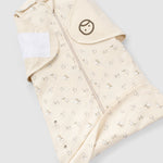 Organic Baby Sleeping Bag - Adjustable 0.5 TOG (Cotton Pattern) - Little Gusto