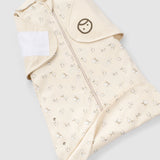 Organic Baby Sleeping Bag - Adjustable 0.5 TOG (Cotton Pattern) - Little Gusto