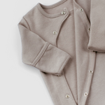 Organic Cotton Baby Sleepsuit - 3-Pack Footed Onesie with Mitten Cuffs - Little Gusto