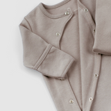 Organic Cotton Baby Sleepsuit - 3-Pack Footed Onesie with Mitten Cuffs - Little Gusto