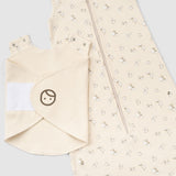 Organic Baby Sleeping Bag - Adjustable 0.5 TOG (Cotton Pattern) - Little Gusto