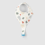 Organic Baby Bandana Bibs with Pacifier Clip - 2-Pack Teething & Drooling Set - Little Gusto
