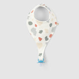 Organic Baby Bandana Bibs with Pacifier Clip - 2-Pack Teething & Drooling Set - Little Gusto