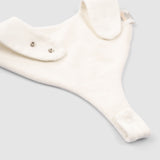 Organic Baby Bandana Bibs with Pacifier Clip - 2-Pack Teething & Drooling Set - Little Gusto