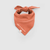 Organic Cotton Baby Bandana Bib – Orange