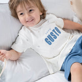 Organic Cotton Baby Outfit Set – Blue