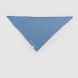 Organic Cotton Baby Bandana Bib – Blue