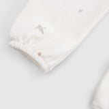 Organic Cotton Newborn Trousers – White
