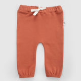 Organic Cotton Newborn Trousers – Orange