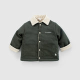 Gabardine Wellsoft Baby Jacket – Green