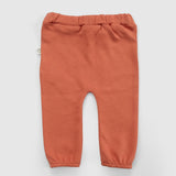 Organic Cotton Newborn Trousers – Orange